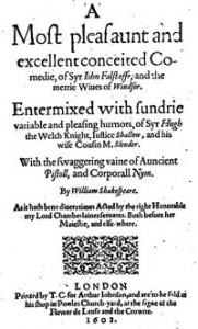 The Merry Wives of Windsor