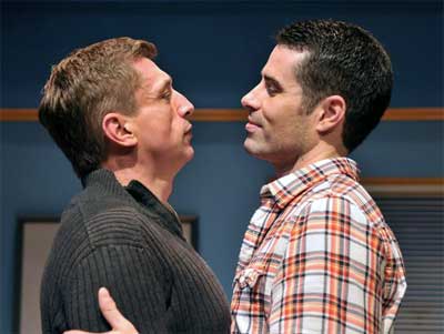 Will McGarrahan and Dan Roach in "Next Fall"