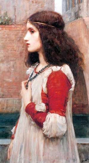 John William Waterhouse, "Juliet" (1898)