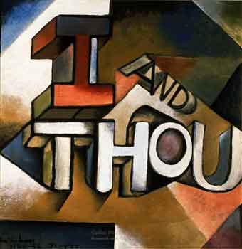 "I and Thou" (1955) by Colin McCahon