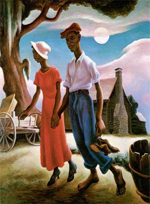 Thomas Hart Benton, "Romance" (1931-2)