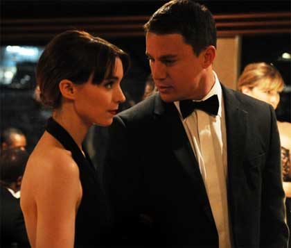 Rooney Mara as Emily Taylor, Channing Tatum as Martin Taylor in 'Side Effects'