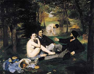 Édouard Manet, 'Le Déjeuner sur l'herbe' (1863) (Luncheon on the Grass),Musée d’Orsay, Paris