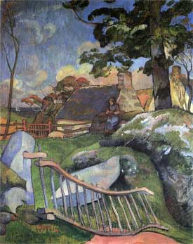 Paul Gauguin, 'The Gate' (1889)