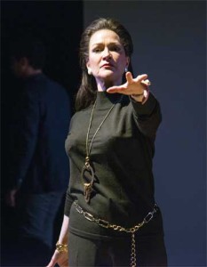 Amelia Broome as Maria Callas in 'Master Class'