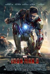 Robert Downey Jr. as Tony Stark in 'Iron Man 3'