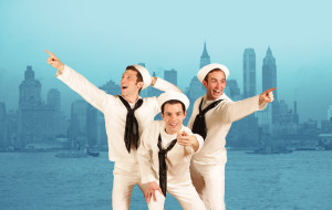 Zachary Eisenstat as Ozzie, John Ambrosino as Gabey, Phil Tayler as Chip, in 'On The Town'
