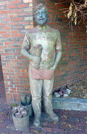 Davis Square Sculpture - Full View