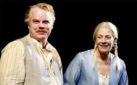 Philip Seymour Hoffman as Jamie Tyrone, Vanessa Redgrave as Mary Tyrone in Euguene O'Neill's 'Long Day's Journey Into Night' (2003)