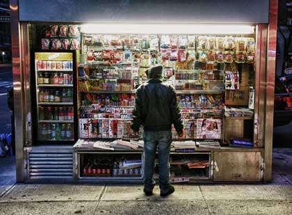 Food storefront, photo by Christopher Bullock