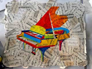 Susan Giannantonio,'Piano Painting Progression' from blog 'Susan Paints' (http://susanpaints,blogspot.com)