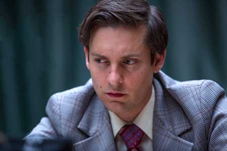 Tobey Maguire as Bobby Fischer in 'Pawn Sacrifice'