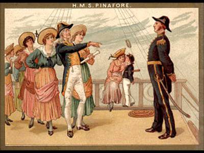 Old Pinafore poster