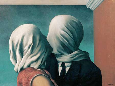 Rene Magritte, 'The Lovers' (1928)