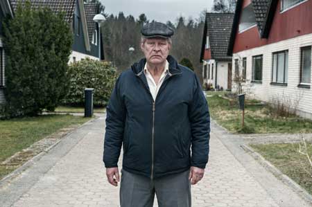 Rolf Lassgård as Ove in 'A Man Called Ove'