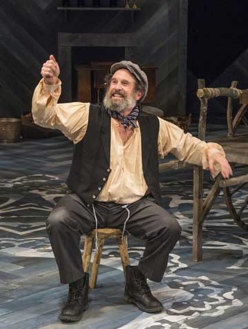 Jeremiah Kissel as Tevye in 'Fiddler On The Roof'