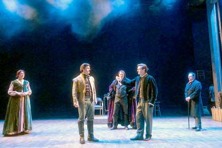 Maureen Keiller, Joe Fria, Will Lyman, Jacob Fishel, Jake Broder in 'Our American Hamlet'