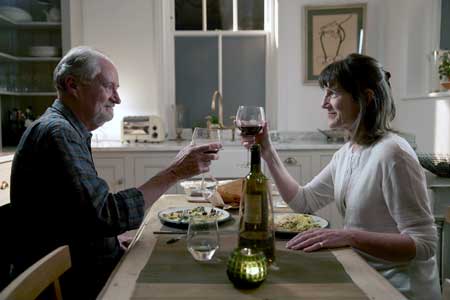 Jim Broadbent as Tony Webster, Harriet Walter as Margaret Webster in 'The Sense of An Ending'