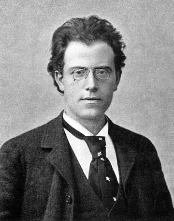 Gustav Mahler, a   round the time of the composition of his Symphony No. 1