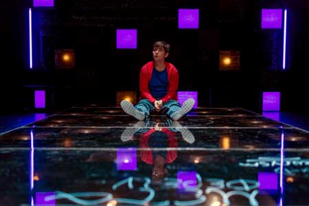 Eliott Purcell as Christopher in 'The Curious Incident Of The Dog In The Night-Time'