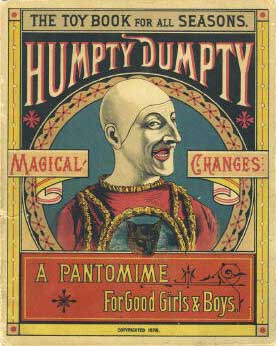 Humpty Dumpty Panto Poster