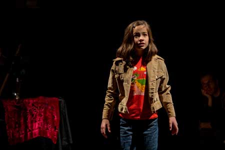 Marissa Simeqi as the young Alison in 'Fun Home' width=