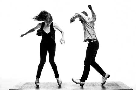 Michelle Dorrance and Byron Tittle of Dorrance Dance