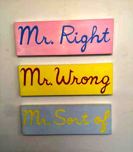 Monique Johannet, 'Mr. Right'