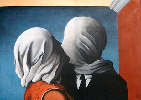 Rene Magritte, 'The Lovers' (1928)