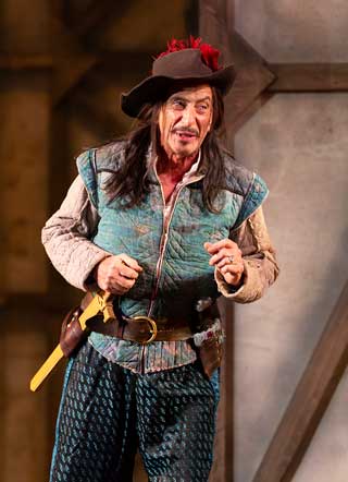 Will LeBow as Player in 'Rosencrantz and Guildenstern Are Dead'