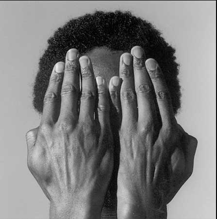 Hidden Face by Robert Mapplethorpe