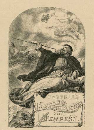 Prospero in 'Cassell''s Illustrated Shakespeare: The Tempest'