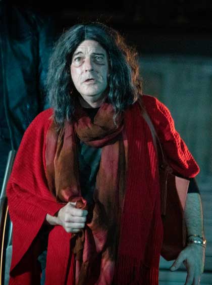 Matthew DiBattista as The Madwoman in 'Curlew River'