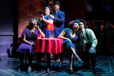 Lovely Hoffman, Sheree Marcelle, Anthony Pires, Jr., Christina Jones, and Jackson Jirard in 'Ain''t Misbehavin''