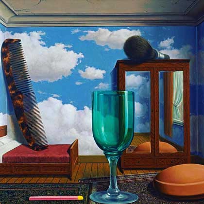 René Magritte,'Personal Values' (1952)