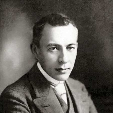 Sergei Rachmaninoff around 1901, happier