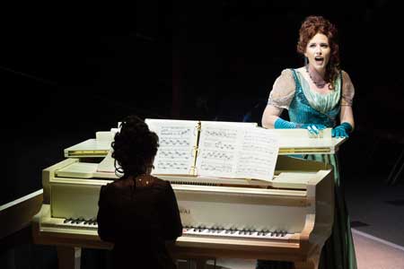 Pianist Yukiko Oba, Naomi Louisa O'Connell as Judith in 'Bluebeard's Castle'