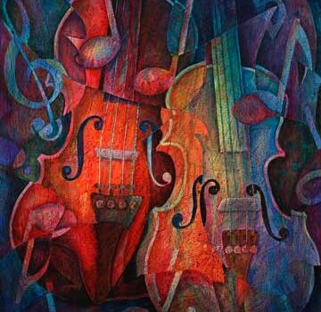 Viola Duo by Susanne Clark
