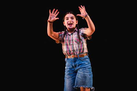 Young Alison in Fun Home Huntington