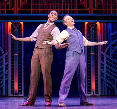 Tavis Kordell as Jerry, Matt Loehr as Joe in 'Some Like It Hot'