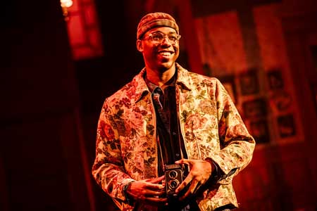 Omari K. Chancellor as Naz in 'Purpose'